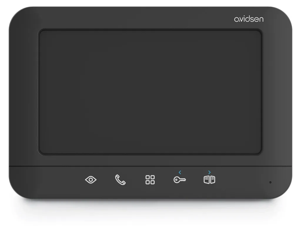Interphone vidéo double commande Avidsen - Vision nocturne et LCD 7" - 10