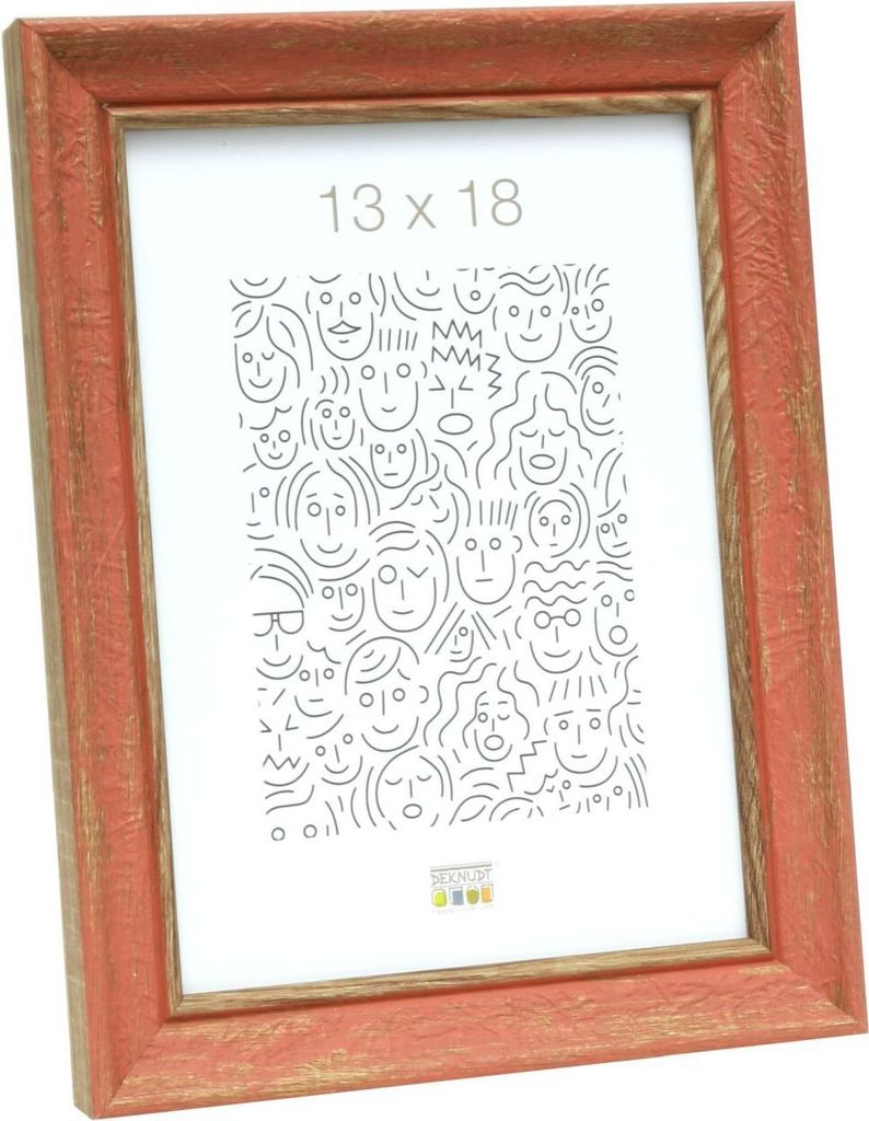 Holzrahmen S46TG rosa 15x20 cm