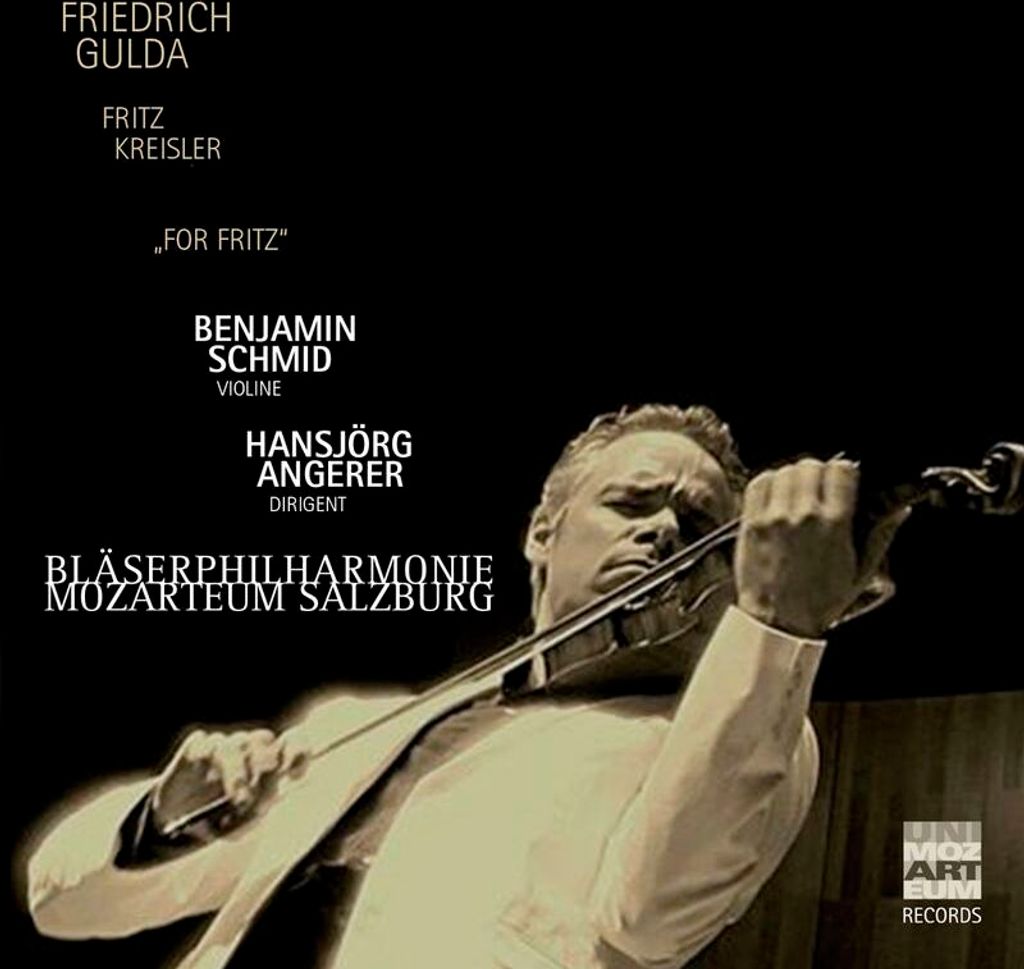 Friedrich Gulda (1930-2000): Konzert für Cello & Blasorchester (Fassung für Violine & Blasorchester) - Uni Mozarteum - (CD / K)