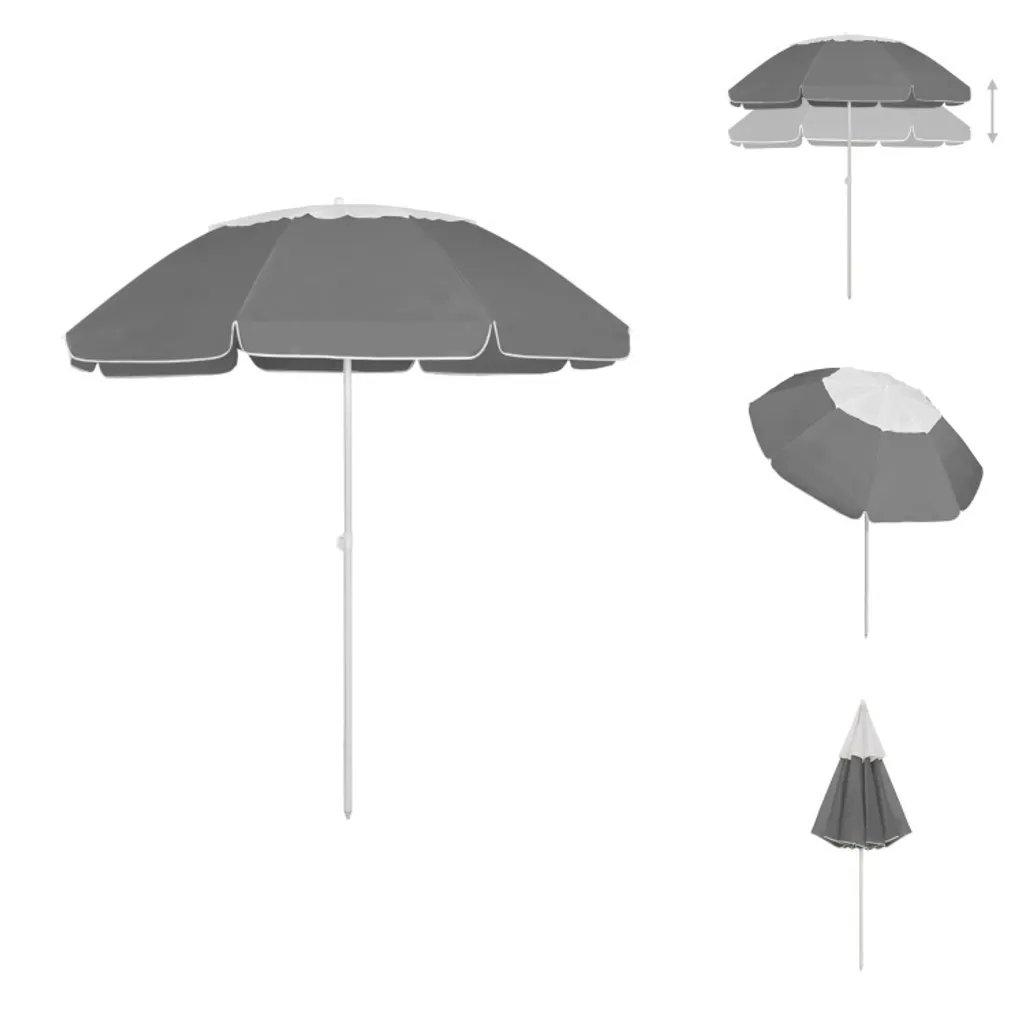vidaXL Ombrellone per Famiglia 300 cm - Ombra Sicura in Giardino