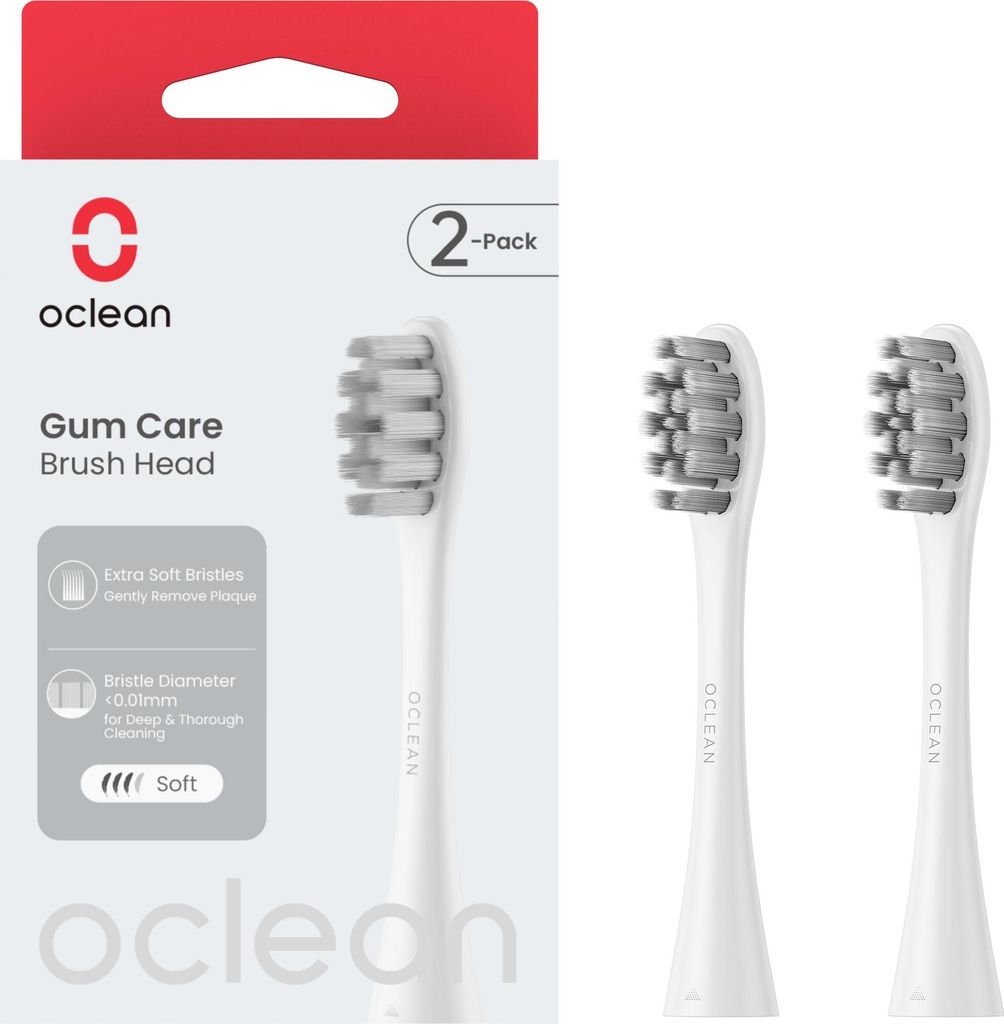 OCLEAN Brush Head Gum Care 2 Pack White Obrázek produktu 