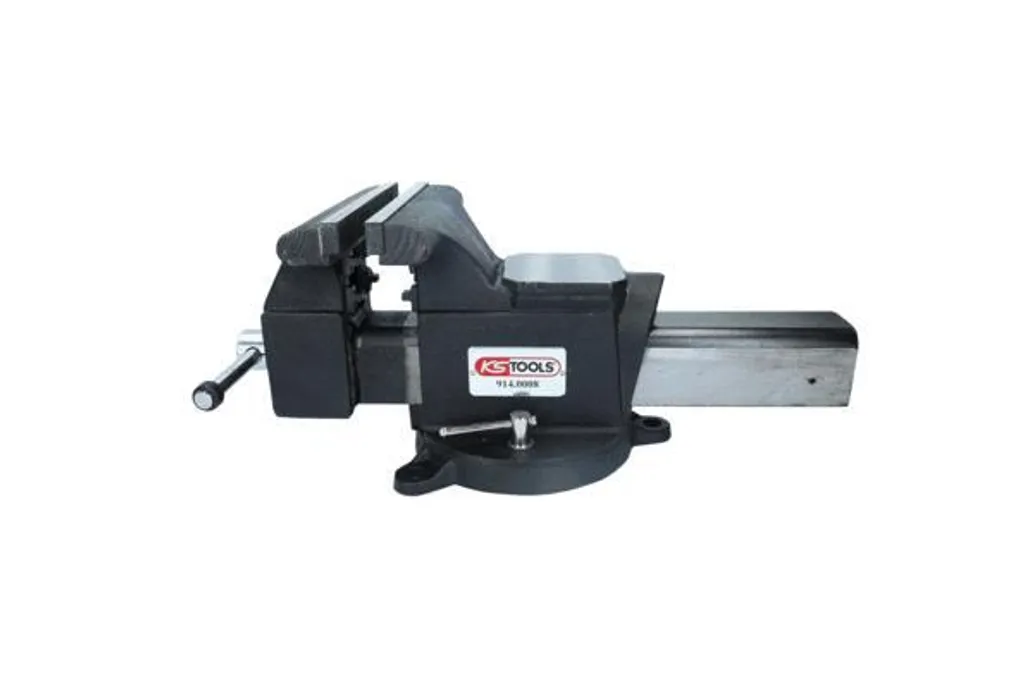 Étau de table professionnel 200mm KS Tools pour serrage de précision - 10