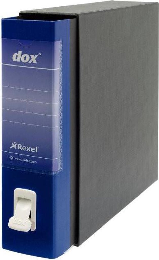 Rexel Dox 2 Class Lever Arch File, 285 mm, 350 mm, Blau