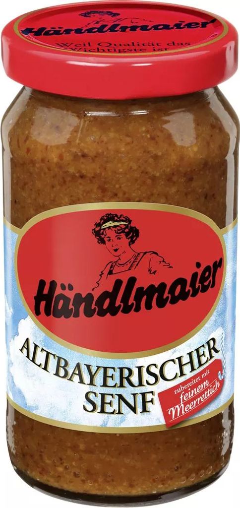 Händlmaier Altbayerischer Senf zubereitet mit feinem Produktbild 