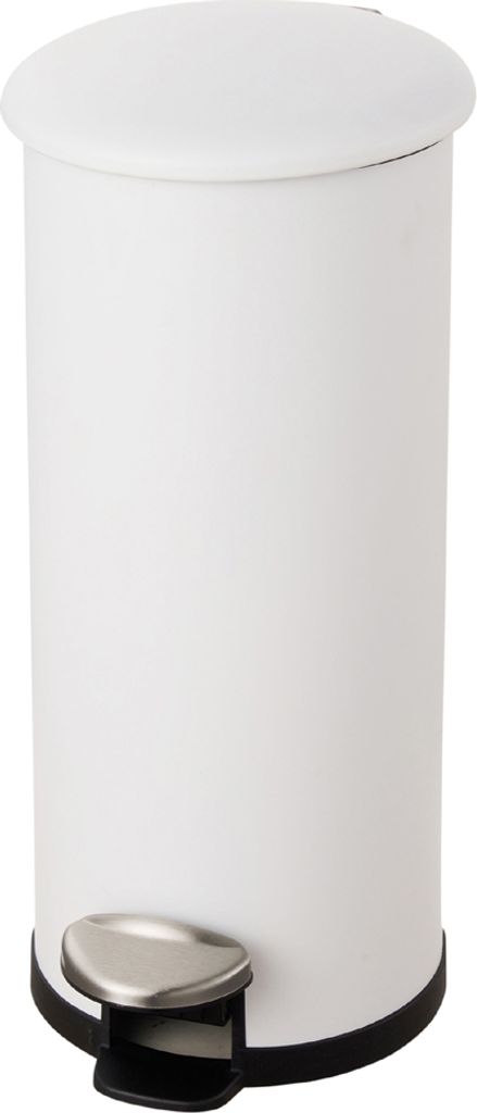 helit Tret-Abfallbehälter "the zinc" 30 Liter weiß