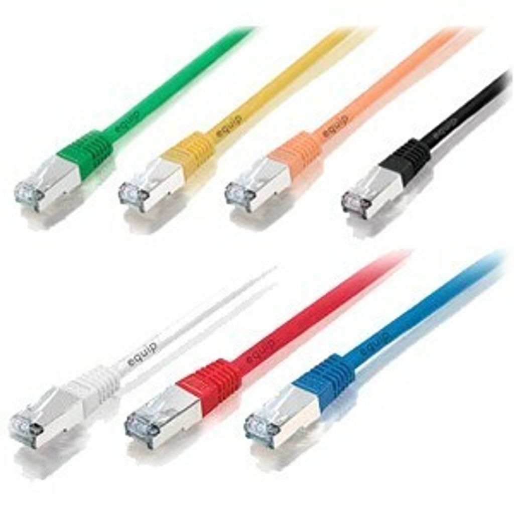 Equip Patchkabel Cat6 S/FTP 2xRJ45 10.00m rot LSZH Produktbild 