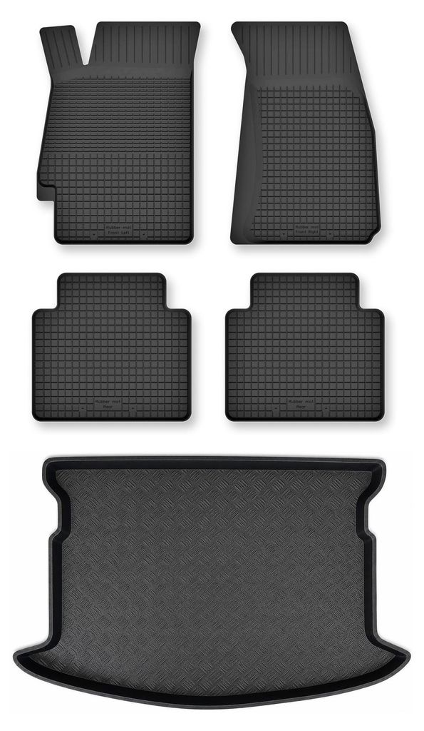 Dywaniki gumowe + mata bagażnika do Honda FR-V 2004-2009 Zdjęcie produktu 