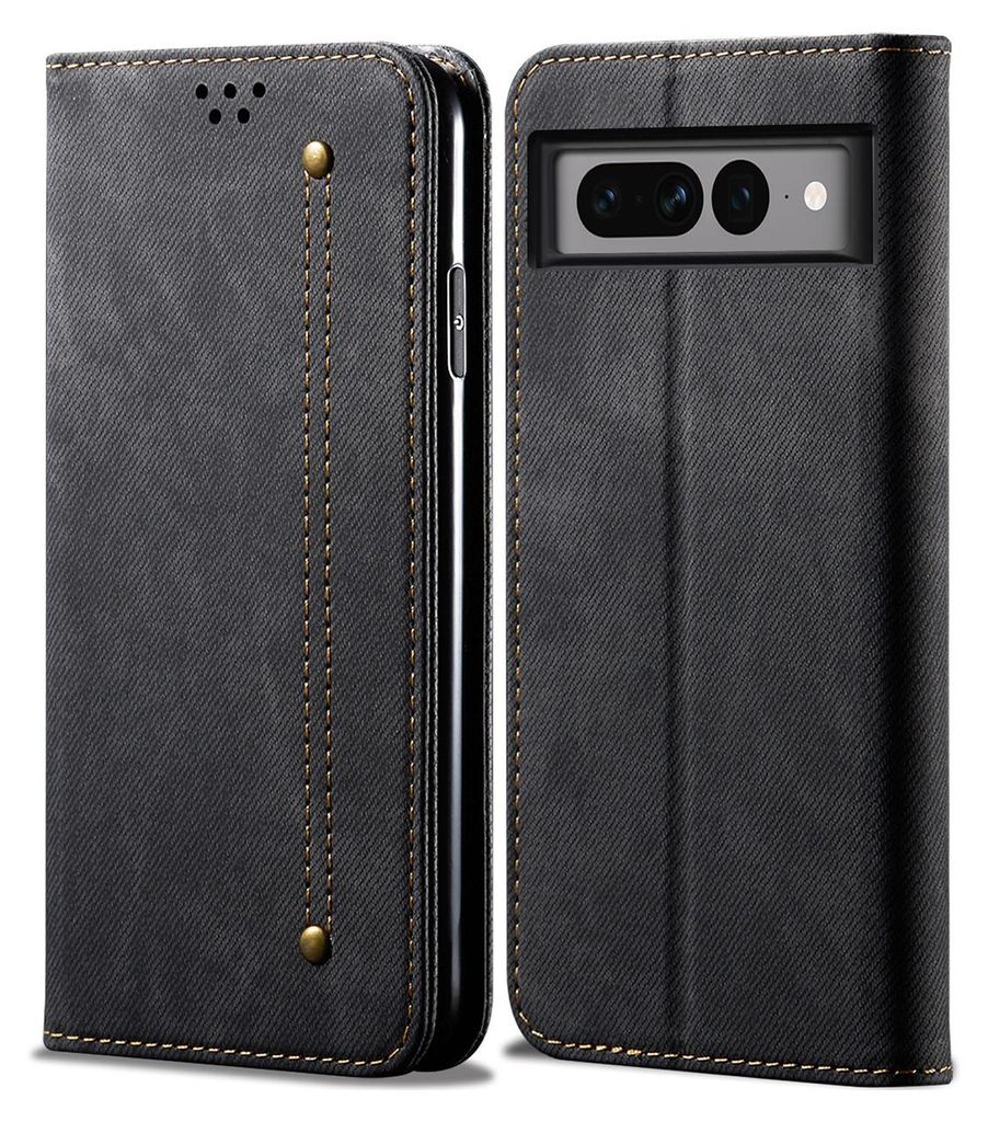 Google Pixel 7 Pro Hülle, Leder Brieftasche Flip Bookstyle Produktbild 