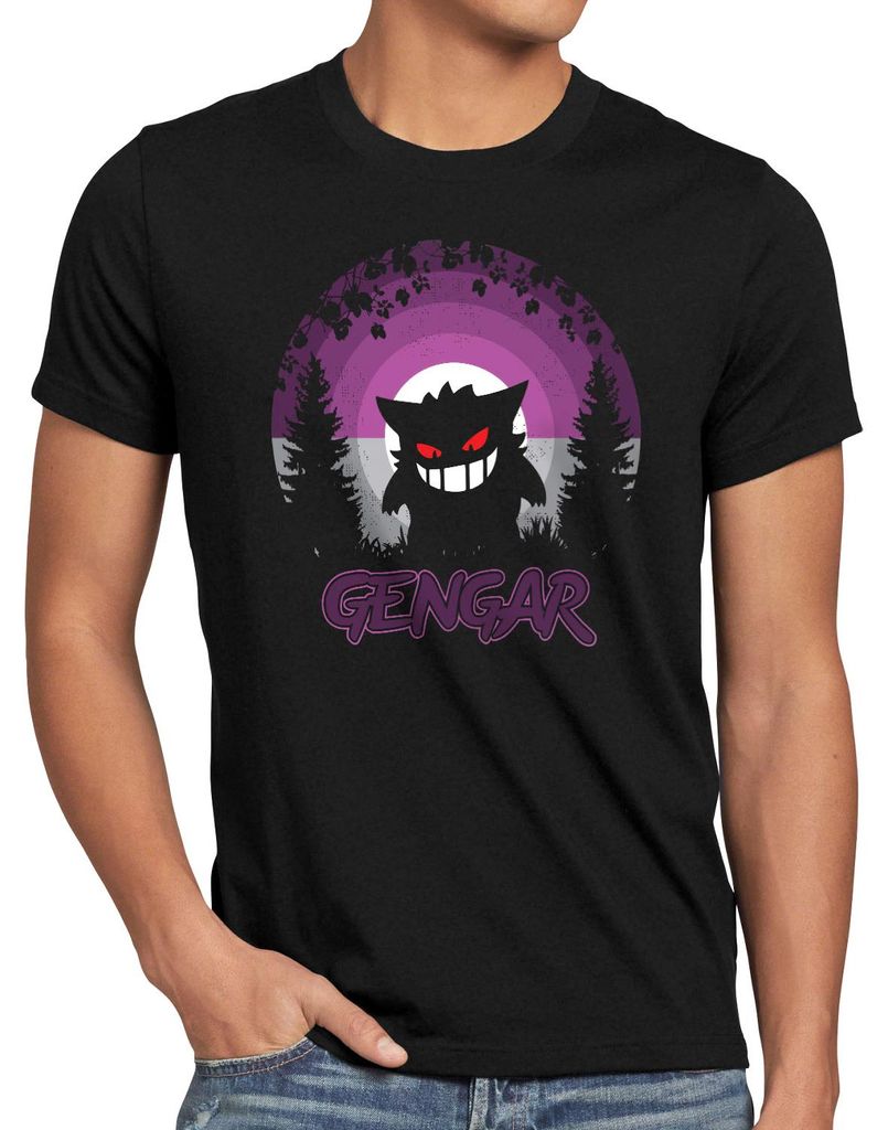 style3 Ghostly Smile Herren T-Shirt