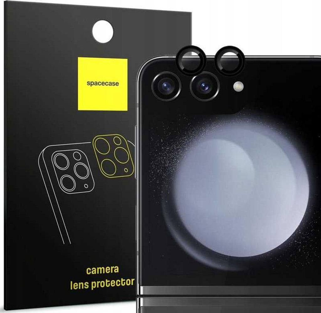 Spacecase Kameraring Galaxy Z Flip 5 schwarz