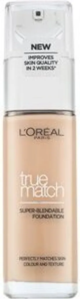 L'Oreal Paris True Match Fondotinta 1N Avorio SPF 17 - Effetto Naturale