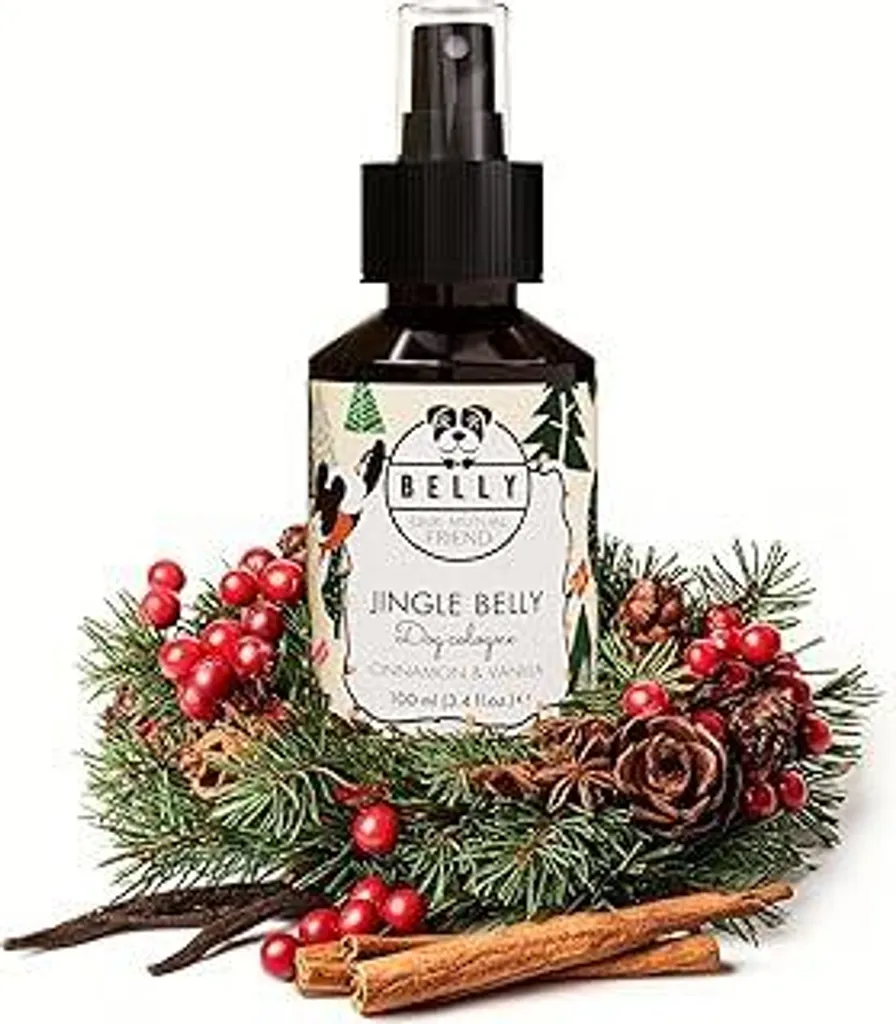 Profumo Naturale per Cani Belly 100ml - Edizione Natale Vaniglia