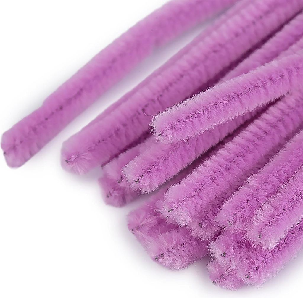 Pfeifenreiniger 20er Chenille-Draht 6mm, Länge 30cm, 28 Farben wählbar