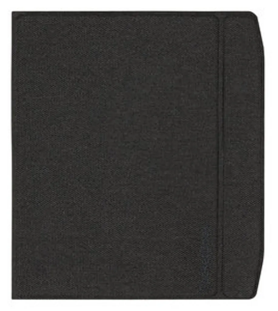 Housse Liseuse PocketBook Cover Charge Noire en Tissu avec Fonction Auto