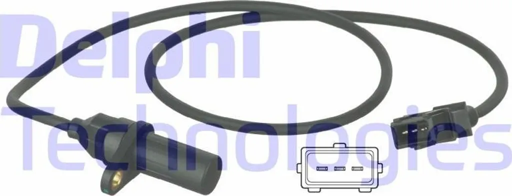 Capteur d'impulsions Delphi SS11157 pour vilebrequin OE 46778331