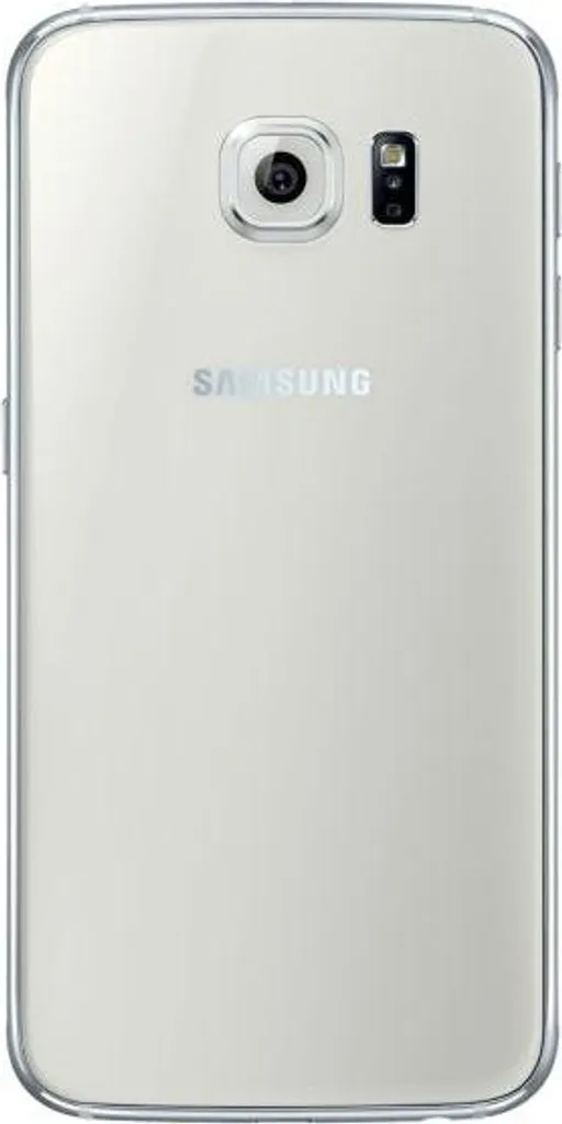 Coque Galaxy S6 Edge arrière blanche - Cache batterie de remplacement