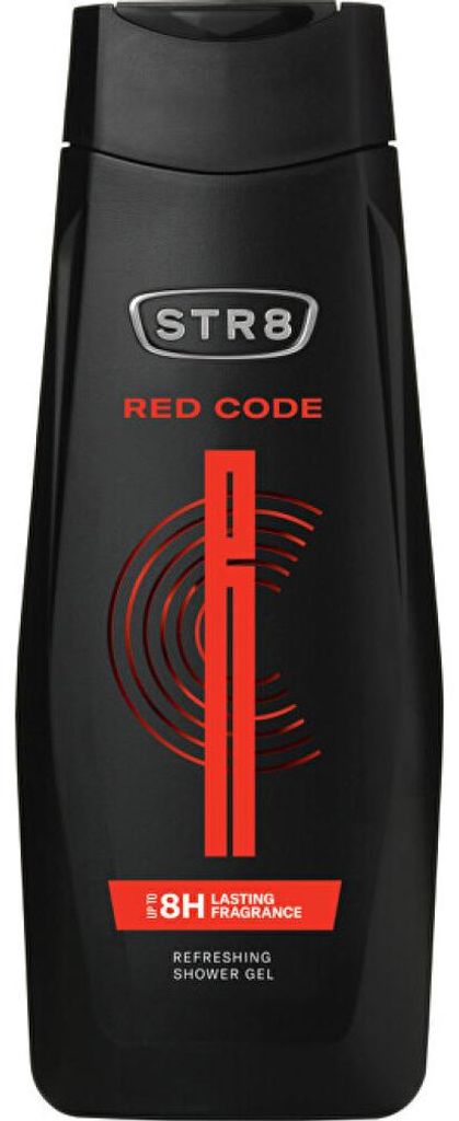 STR 8 Red Code Erfrischendes Duschgel 400ml Produktbild 