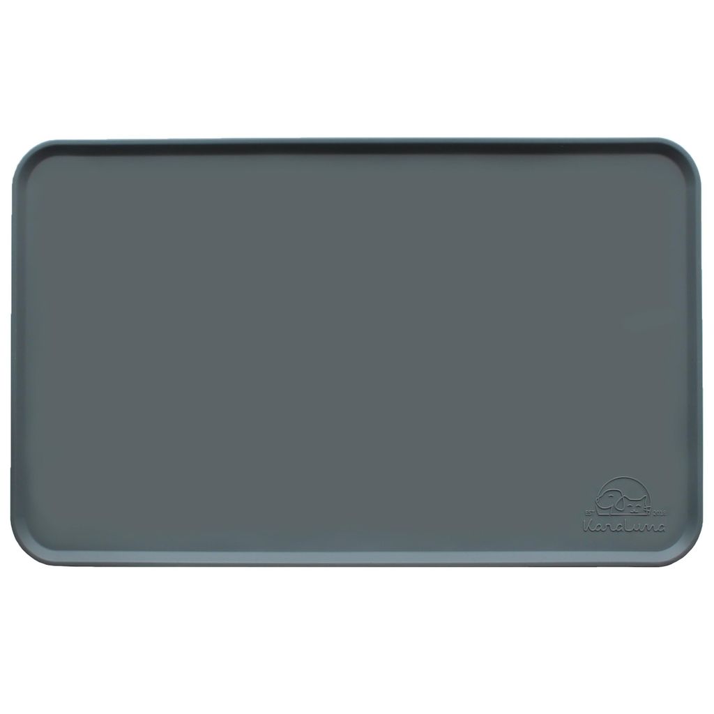 KaraLuna Basic Napfunterlage aus Silikon (48x30cm, Grau) I Produktbild 