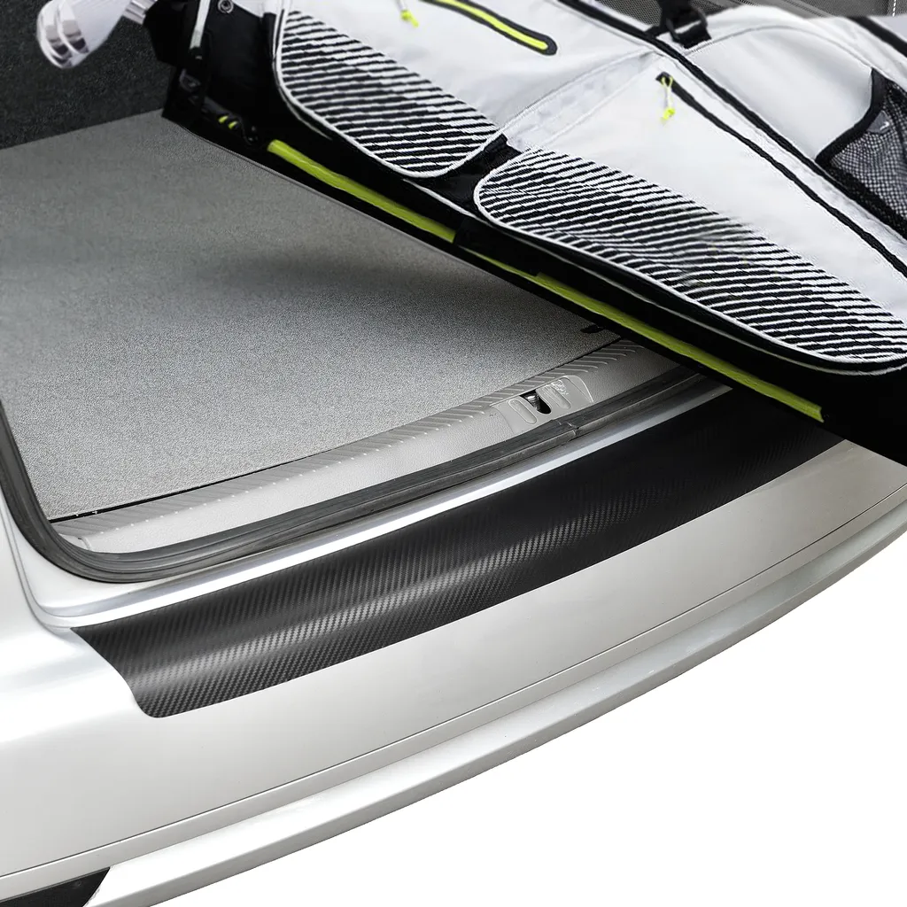 Adesivo Proteggi Paraurti Volvo XC60 Carbonio 112x14cm Antigraffio