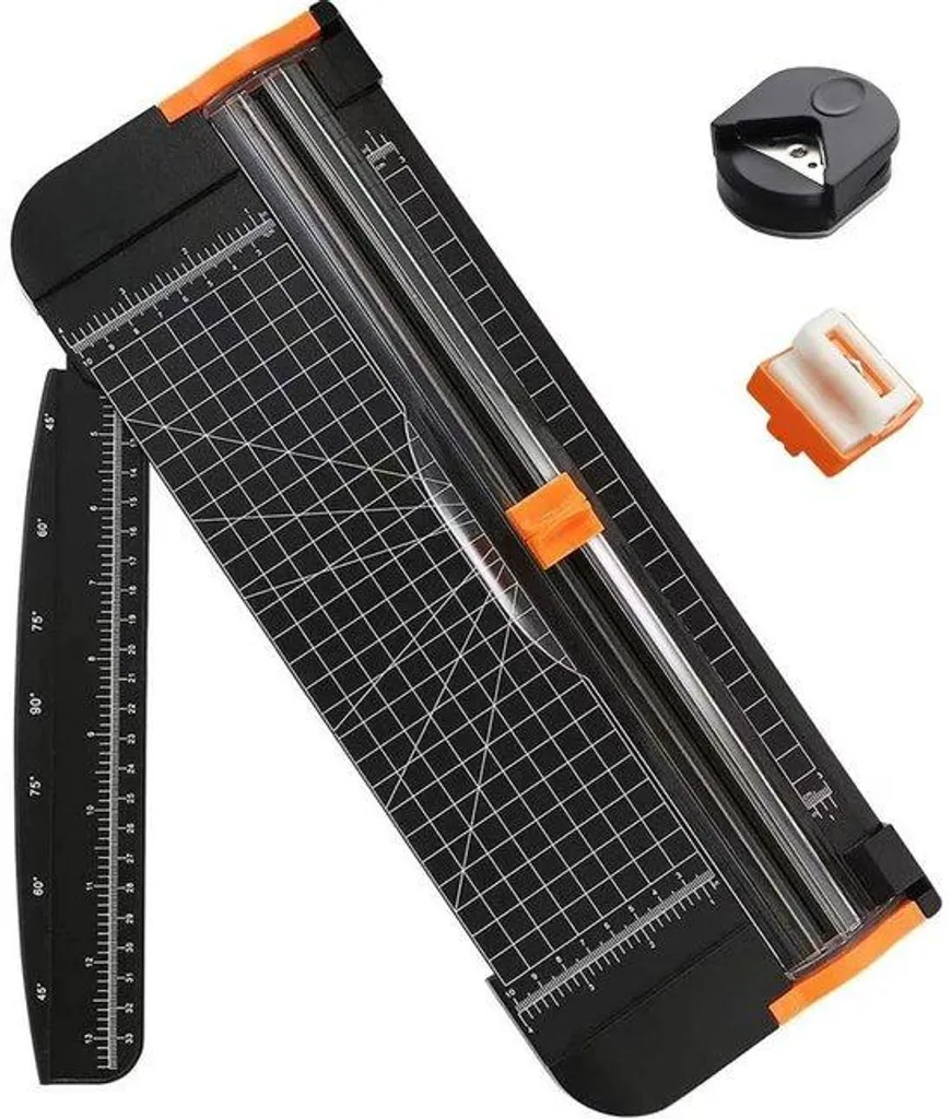 Coupe-papier A4 professionnel sécurisé avec grille de traçage précise