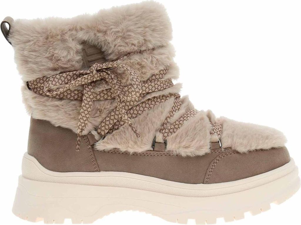Bagatt Damenschuhe Gefüttert Winterstiefel Beige Freizeit, Schuhgröße:37 EU