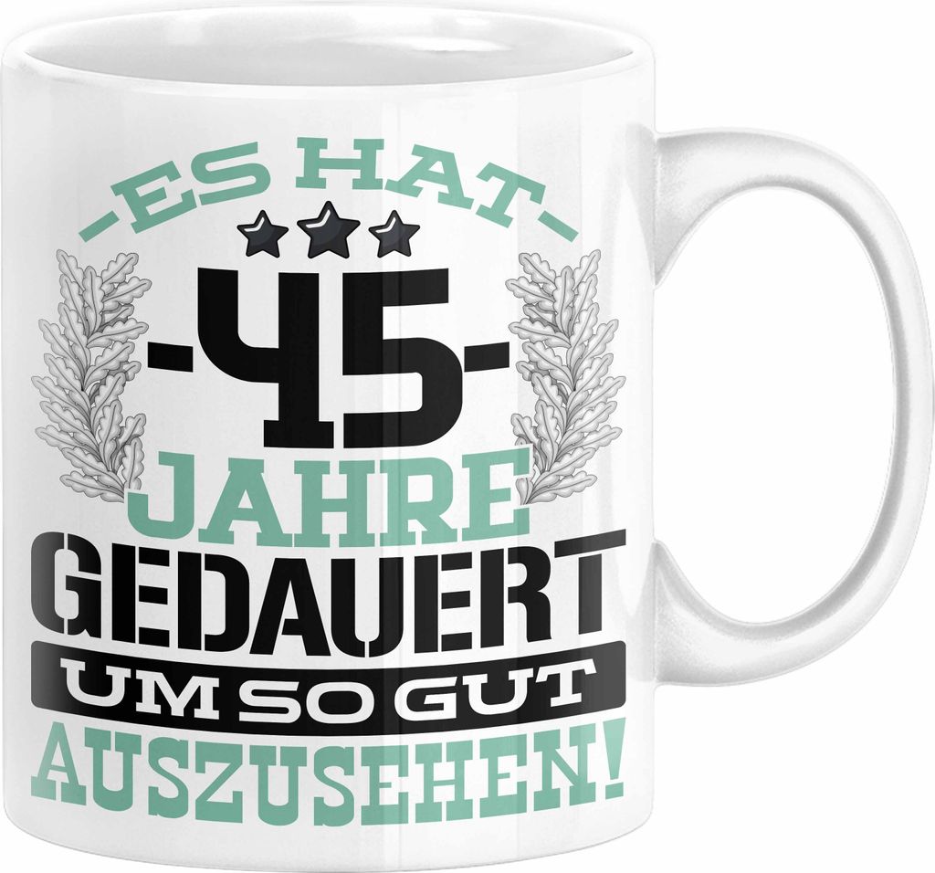 45. Geburtstag Lustig Geschenk Männer Frauen Geschenkidee Produktbild 