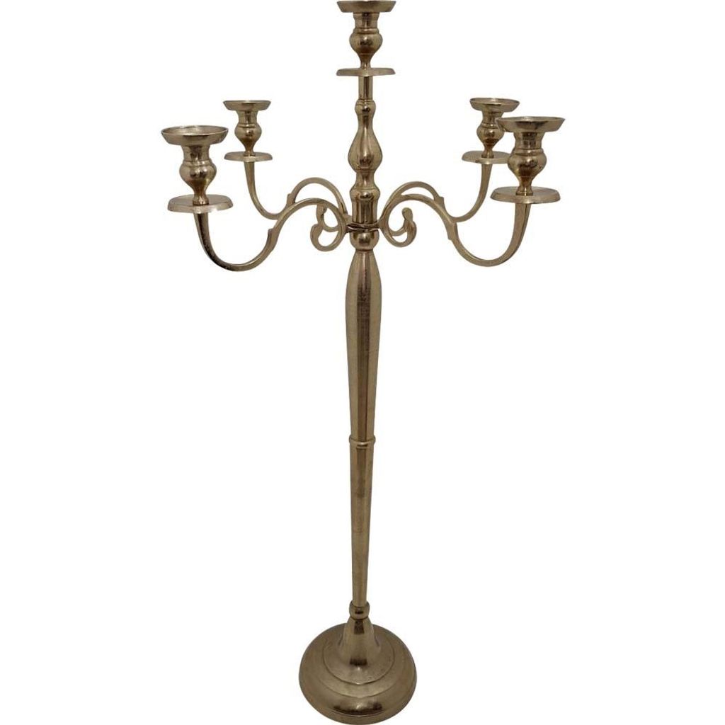 Kerzenständer Kerzenhalter Brush gold 144 cm 5-armig Produktbild 