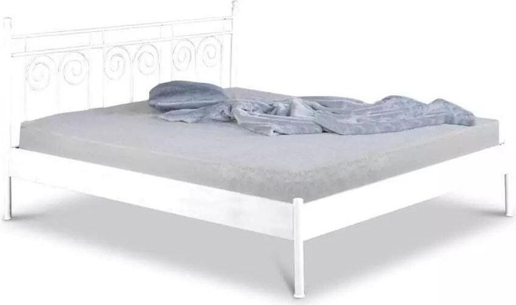 Metallbett Ida – 90 x 210 cm / weiß