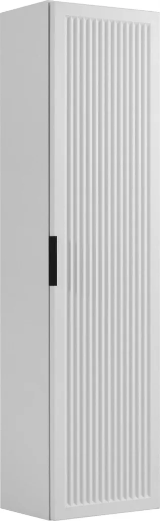 Armoire de Salle de Bain Suspendue Blanche - Colonne de Rangement Rodan
