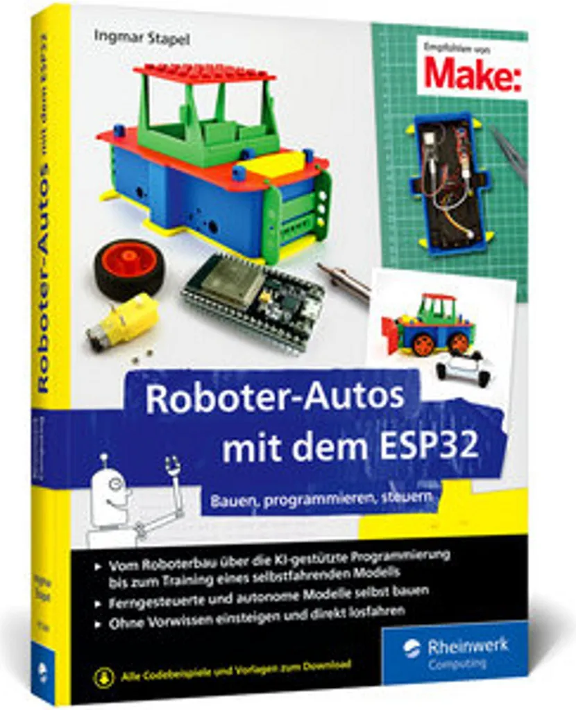 Robot ESP32 programmable pour débuter sans erreur en robotique Arduino