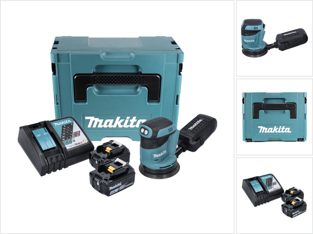 Ponceuse excentrique 18V LXT (2x4.0Ah) en MAKITA - MAKITA Image du produit 