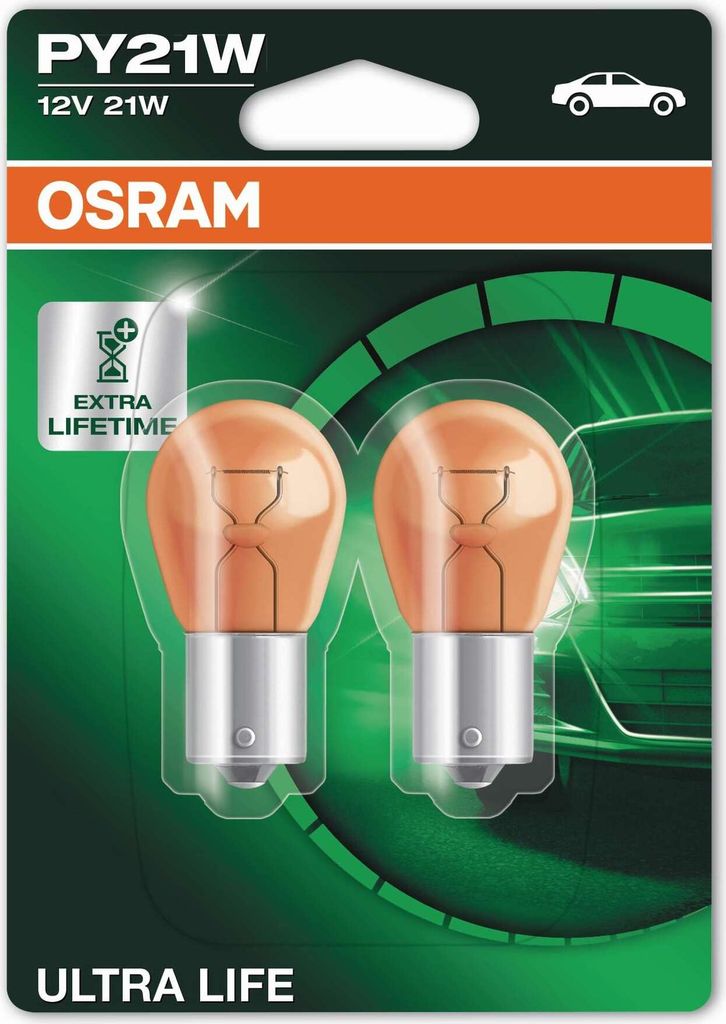 Osram Glühlampe, Blinkleuchte vorne 7507ULT-02B Produktbild 