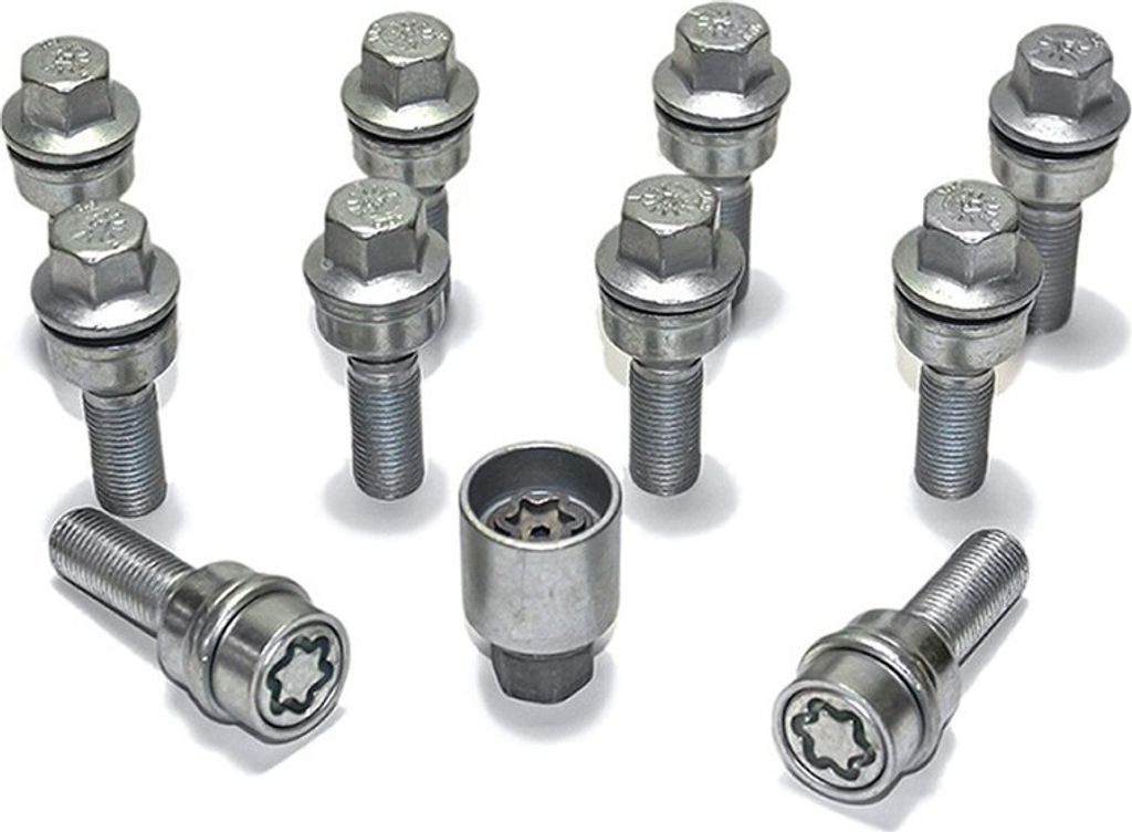 10x H&R Radschraube M14x1,5 SW17 1453507ASET