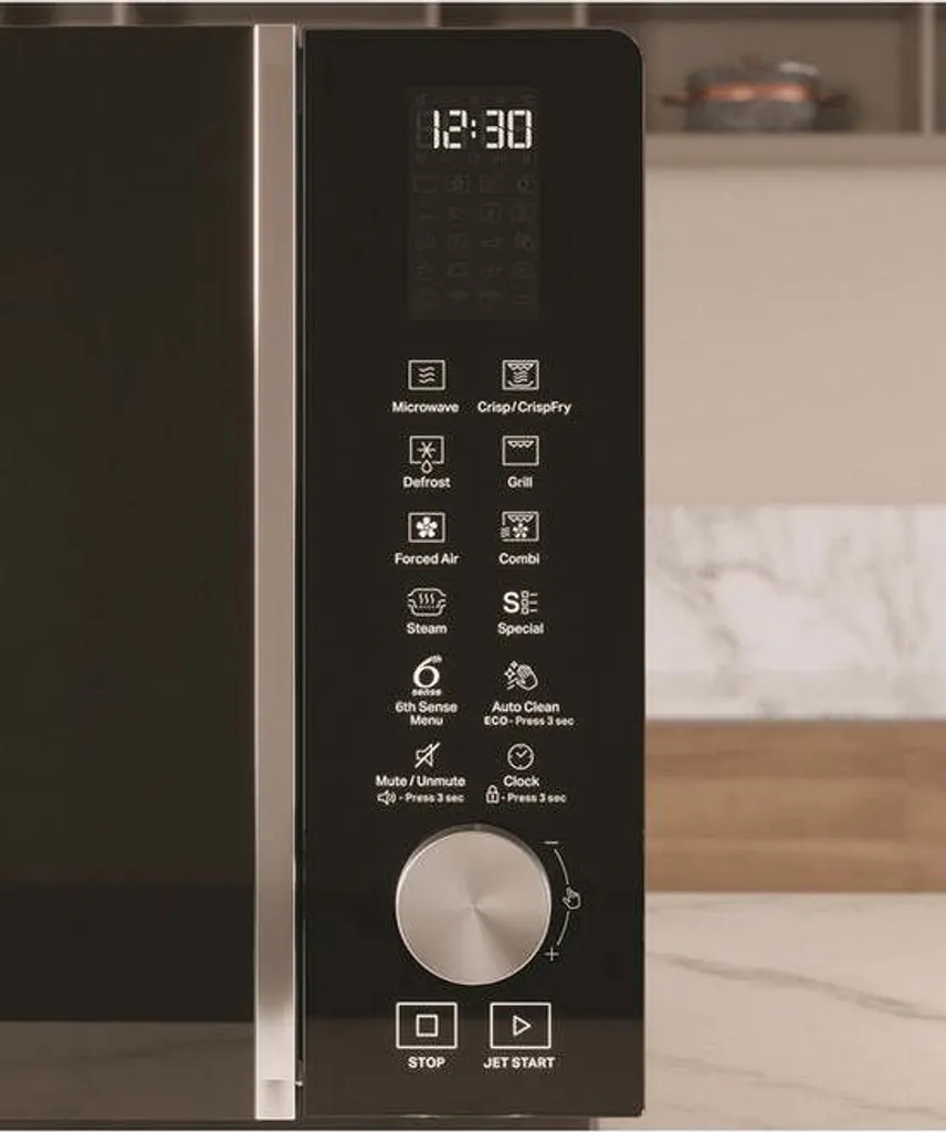 Micro-ondes Combiné Whirlpool ExtraSpace 25L pour Grands Plats Carrés - 4
