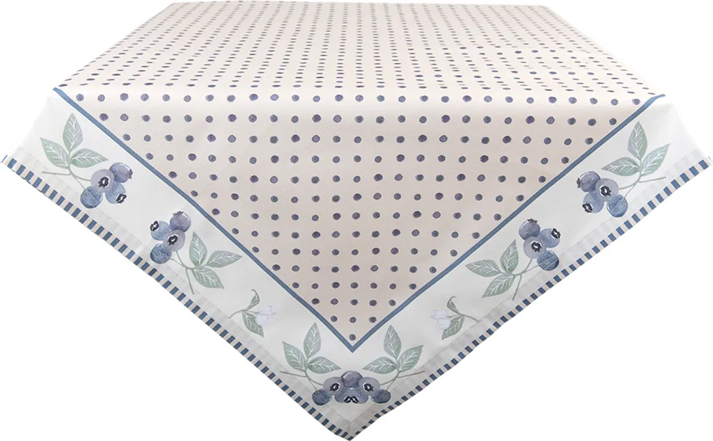 Tovaglia Rettangolare Clayre & Eef 150x250 Cotone Animali Bosco