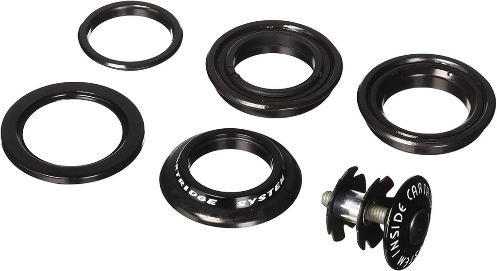 Point Steuersatz 1 1/8 Ahead , semi-integrated schwarz Produktbild 