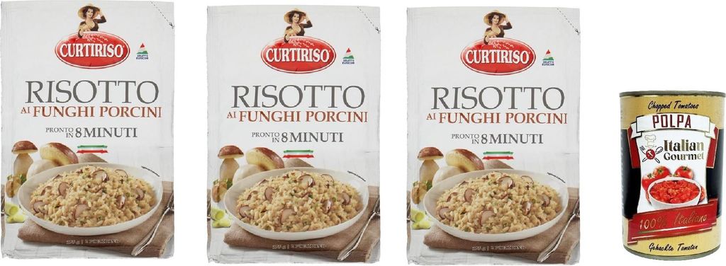 Curtiriso Risotto funghi porcini, Risotto mit Porcini Produktbild 