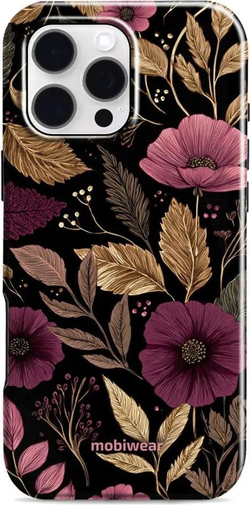 Handyhülle für iPhone 16 Pro Max, Mobiwear Elite Pro, Glamour-Herbst