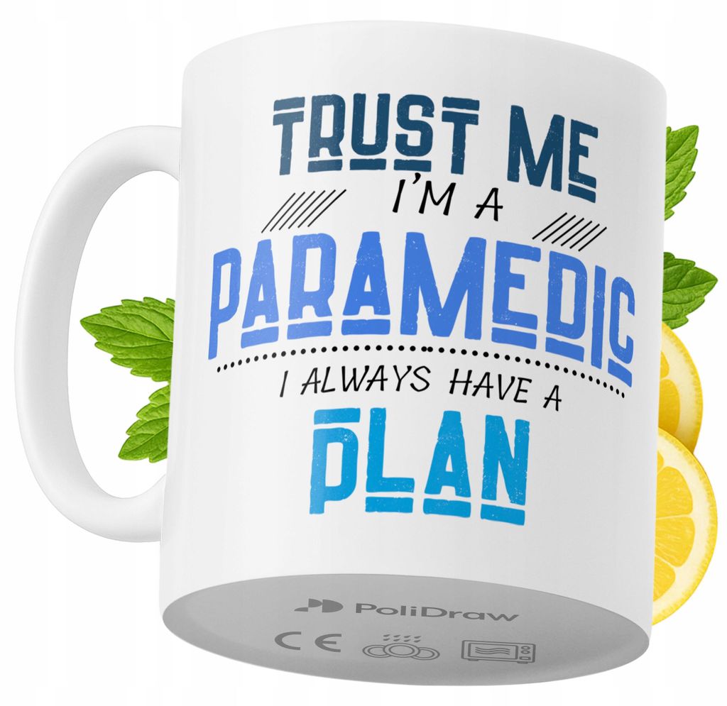 Lustige Tasse für Sanitäter - Kaffee- oder Teetasse mit witzigem Textdesign - ideal für Geburtstage, Namenstage, Feiertage und besondere Anläss...