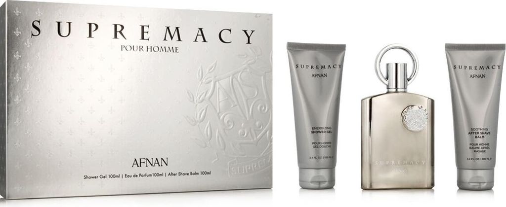 Afnan Afnan Supremacy Silver EDP 100 ml + ASB 100 ml + SG Produktbild 