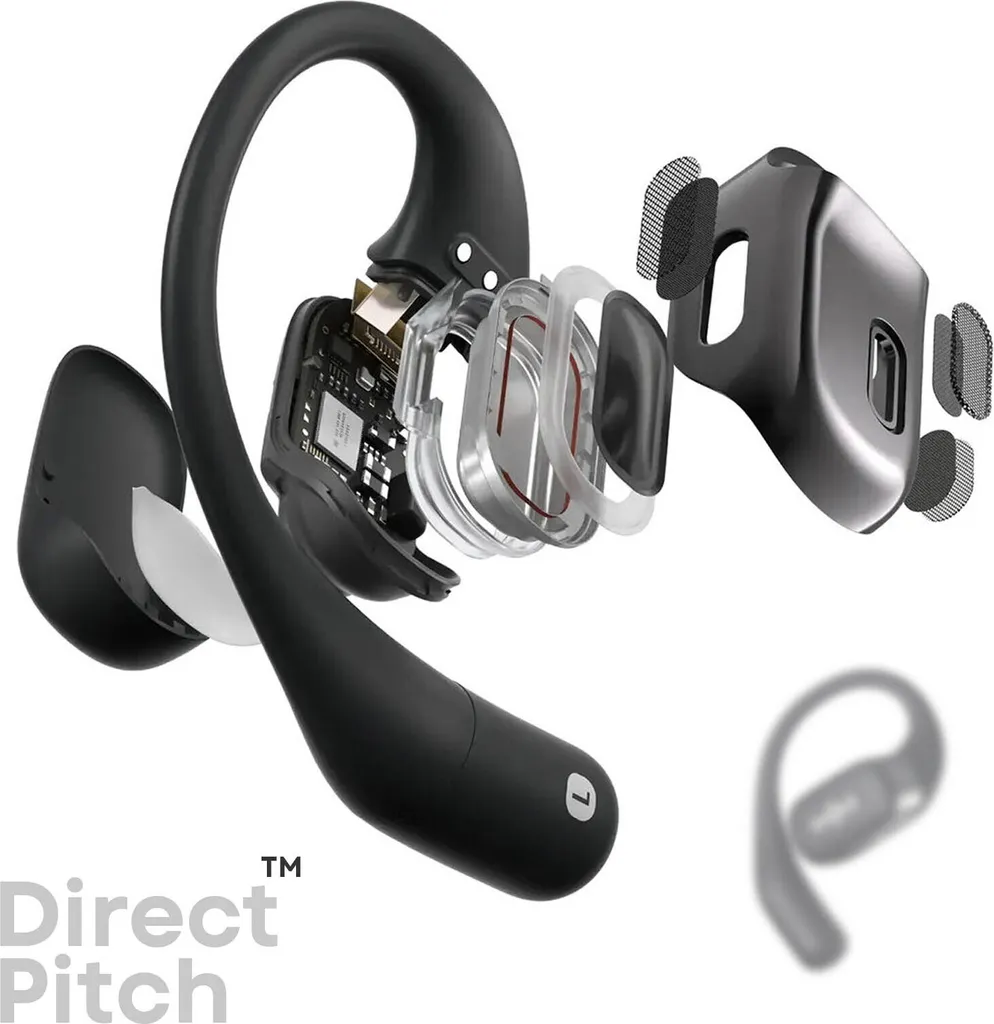 Offerta Shokz OpenFit Nero | Auricolari a Clip Bluetooth Originali - 9