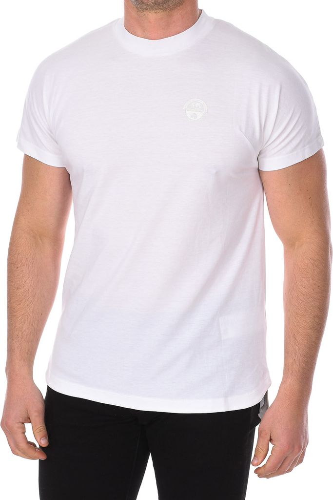 Napapijri N0YJAE Herren-T-Shirt mit kurzen Ärmeln und Rundhalsausschnitt