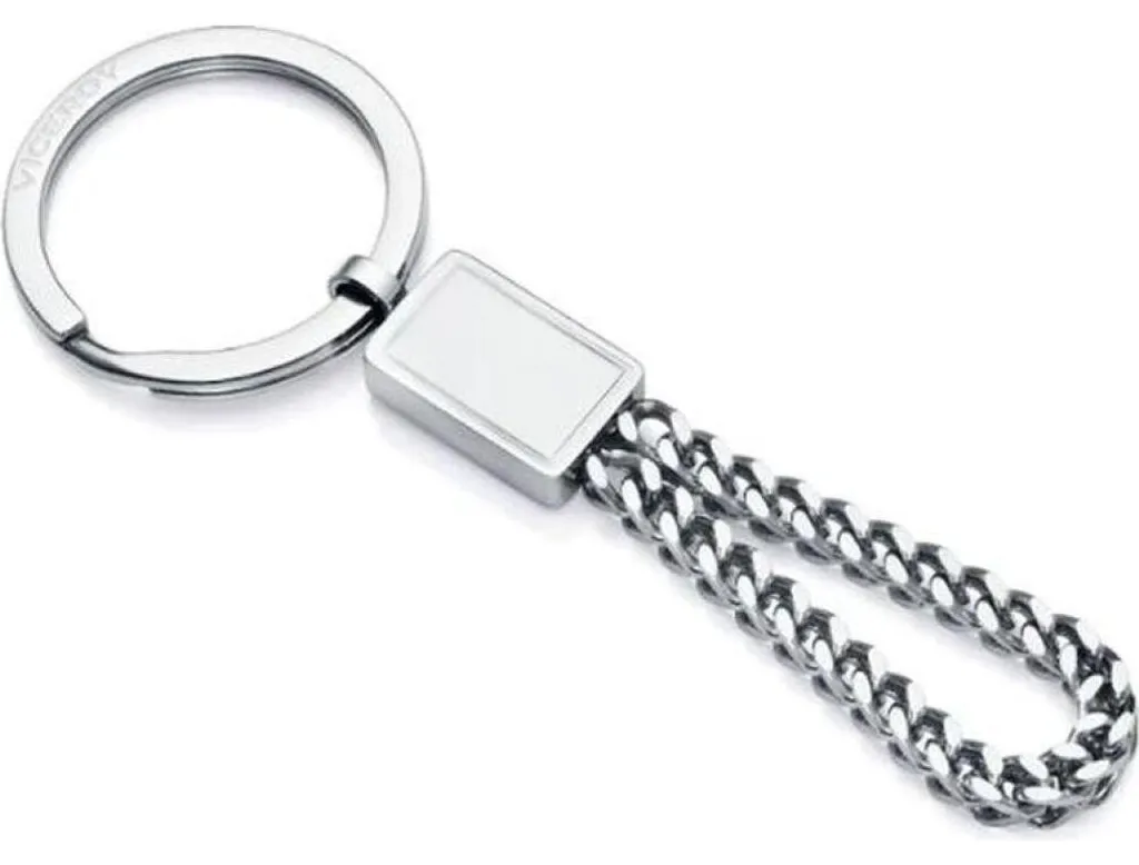 Porte-clés Viceroy 14054L01000 en Acier Argenté Robuste et Design