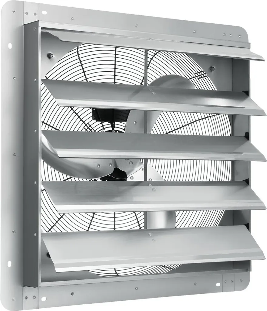 Ventilateur d'extraction mural 615 mm - Débit 2892 CFM - Moteur AC 115W