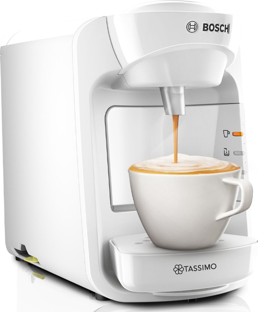 BOSCH TAS3104 Kaffeemaschine TASSIMO SUNY White Edition