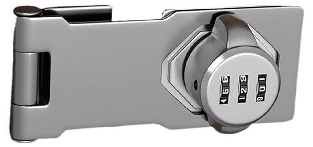 INF 3-Inch Winkel Schloss Zinklegierung Zahlenschloss für Produktbild 