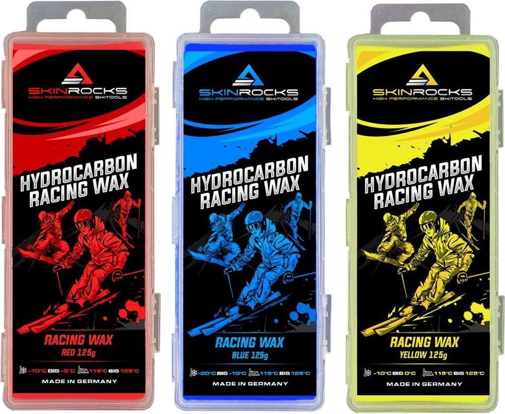 SkinRocks Hydrocarbon Racing Wachs Mix Ski LL Snowboard Wax Obrázok produktu 