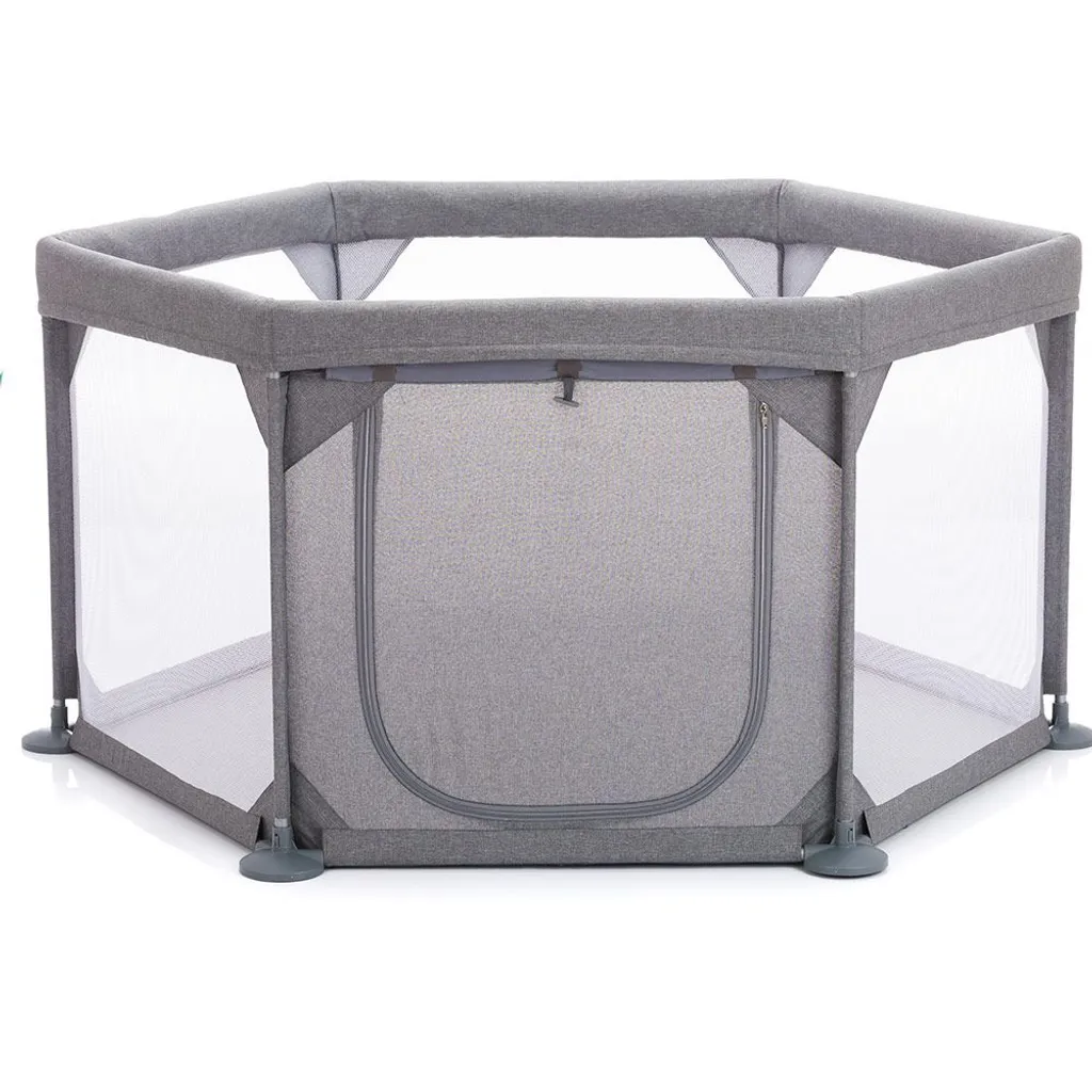 Fillikid Parc hexagonal gris 134x67 cm pour bébé - 14