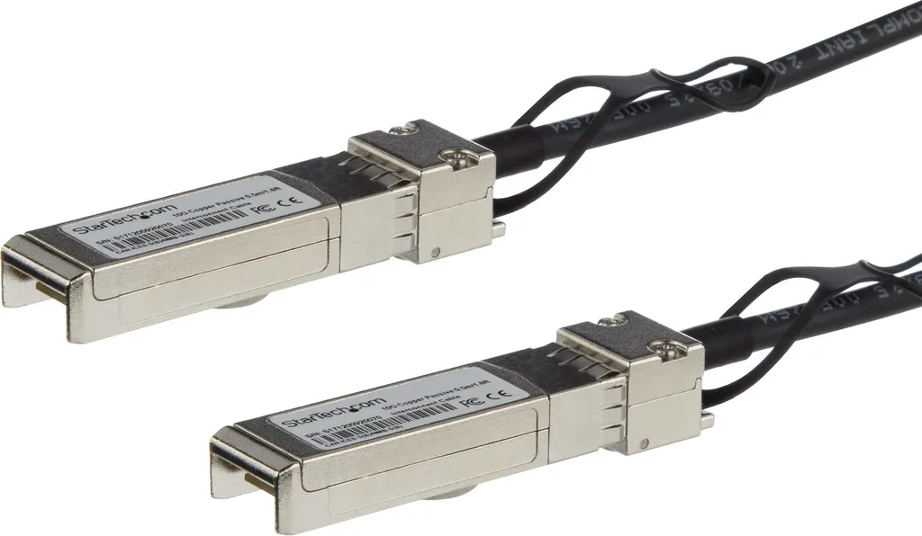 Câble cuivre 10G SFP+ de 1m compatible Juniper EX-SFP-10GE-DAC-1M