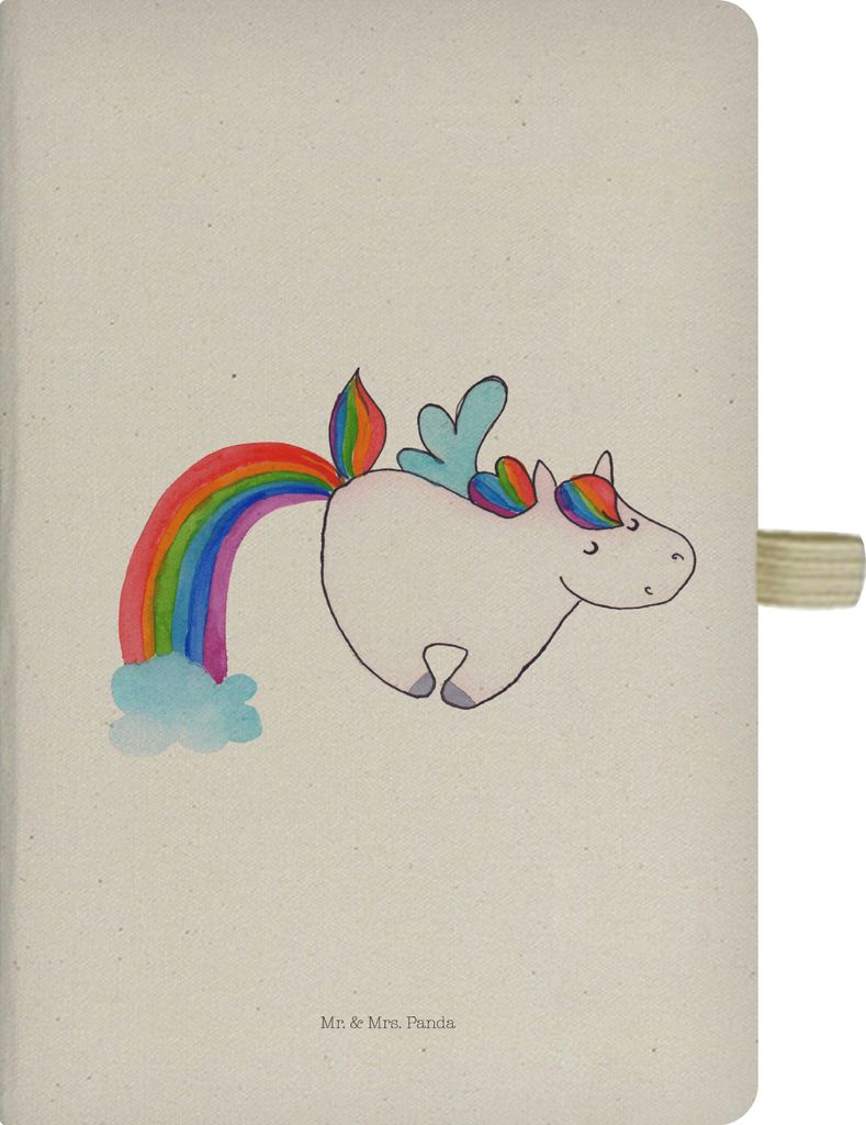 Mr. & Mrs. Panda notizbuch Einhorn Fliegendes Pferd - Produktbild 